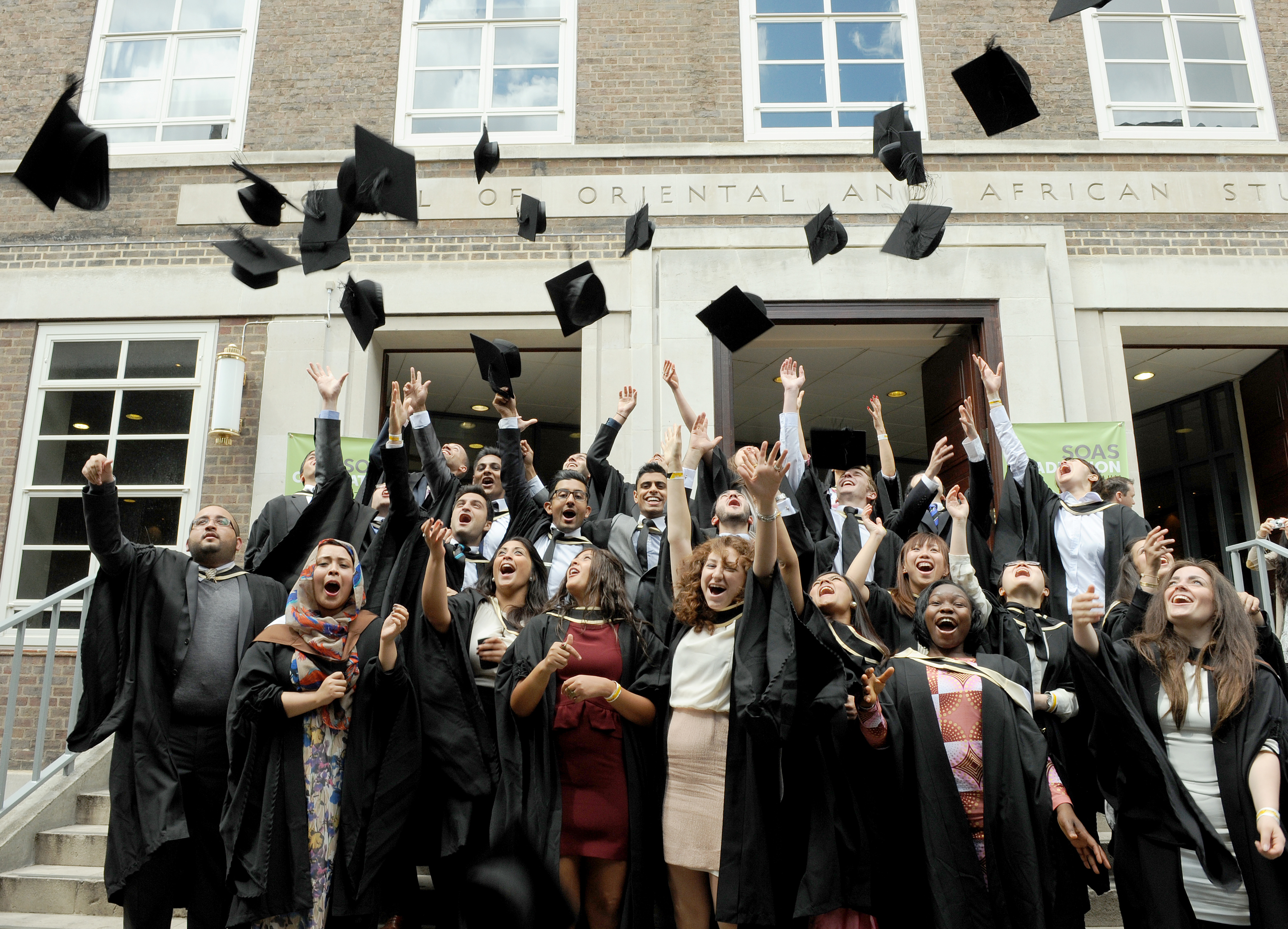 Graduates from SOAS